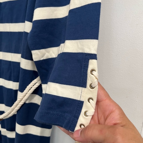 Lauren Ralph Lauren Blue/White‎ Striped Dress Size XL NWT - Picture 7 of 10